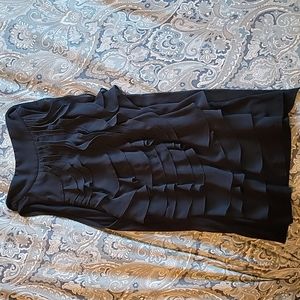 Ruffle neck tie halter top